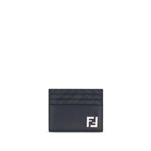 Fendi Blue Leather Men's Wallet